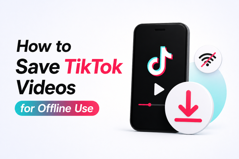 How to save TikTok videos for offline use?