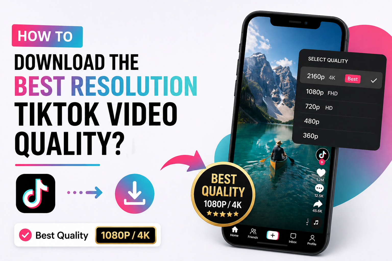 TikTok video quality download