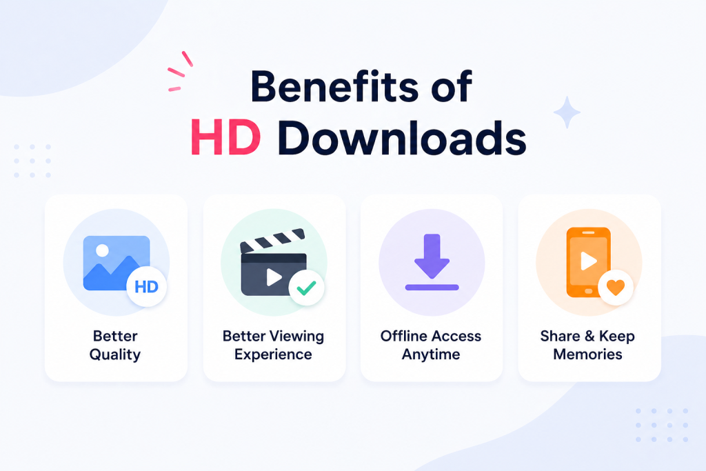 download TikTok videos HD